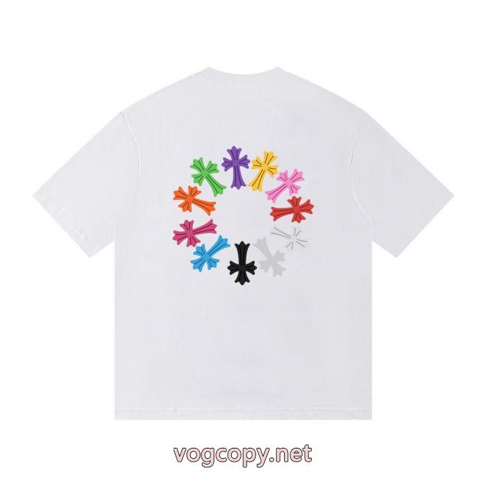 Tシャツ在庫あり即発 コスパ最高のプライス 気分が上がるCHROME HEARTSスーパー コピー 通販_0_4