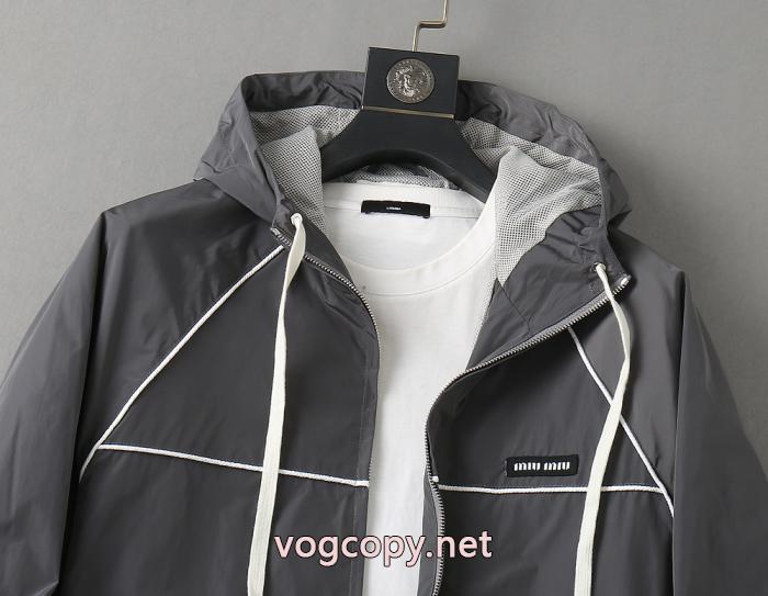 ロングシーズン愛用頂ける 高級感溢る デザイン性と機能性を備えているジャケットブランド 品 コピーミュウミュウ._0_3
