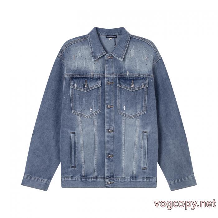 コピー 商品 通販品良くおしゃれな 尊い逸品 華やかムードを演出してコートCHROME HEARTS_0_3