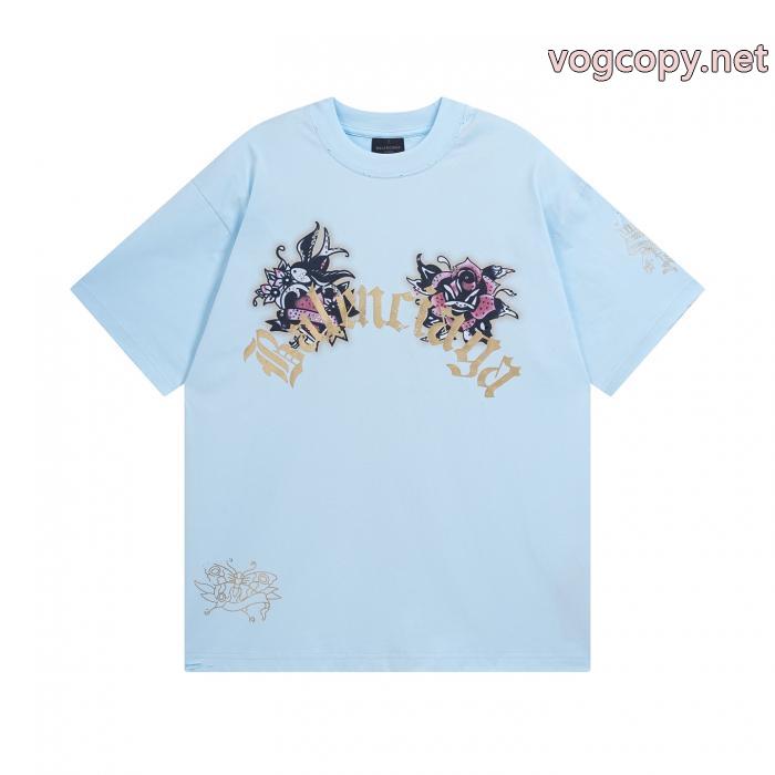 Tシャツコピー ブランド 通販BALENCIAGAストリートファッション 創意デザイン 新作在庫希少_0_3