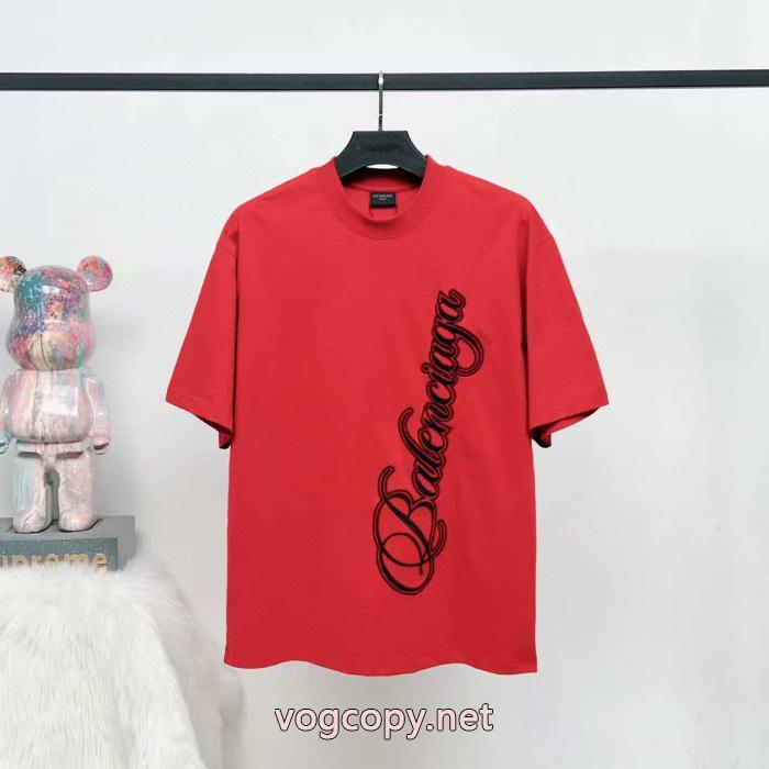 ブランド レプリカ海外よりお届け　限定品 普段使いに最適の大人スタイル 有名人愛用BALENCIAGA半袖Tシャツ_0_1