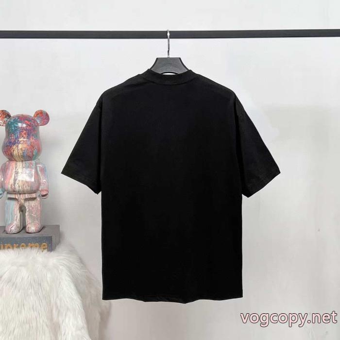 ブランド レプリカ海外よりお届け　限定品 普段使いに最適の大人スタイル 有名人愛用BALENCIAGA半袖Tシャツ_0_3