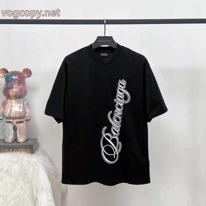 ブランド レプリカ海外よりお届け　限定品 普段使いに最適の大人スタイル 有名人愛用BALENCIAGA半袖Tシャツ_0_5