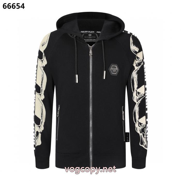 気分が上がる ロゴが印象的 人気チャームコピー 商品 販売コートPHILIPP PLEIN_0_0