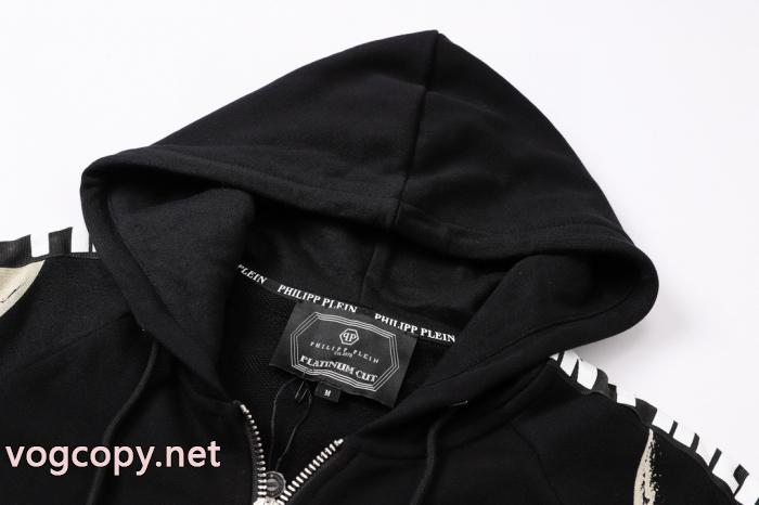 気分が上がる ロゴが印象的 人気チャームコピー 商品 販売コートPHILIPP PLEIN_0_4