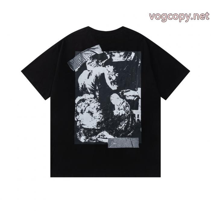 コピー ブランド 販売半袖Tシャツオフホワイトお得限定セール TOPセラー賞 リラックス感急上昇_0_3