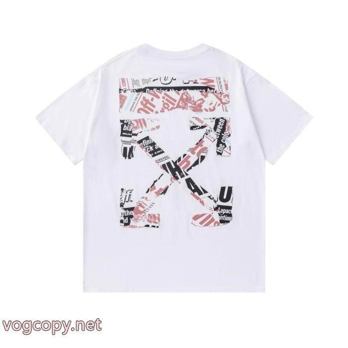 希少価値大 定番デザイン 限定セール新作登場半袖Tシャツオフホワイト偽物 通販_0_0