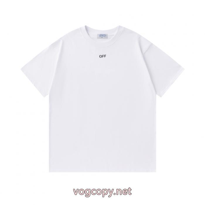 希少価値大 定番デザイン 限定セール新作登場半袖Tシャツオフホワイト偽物 通販_0_1