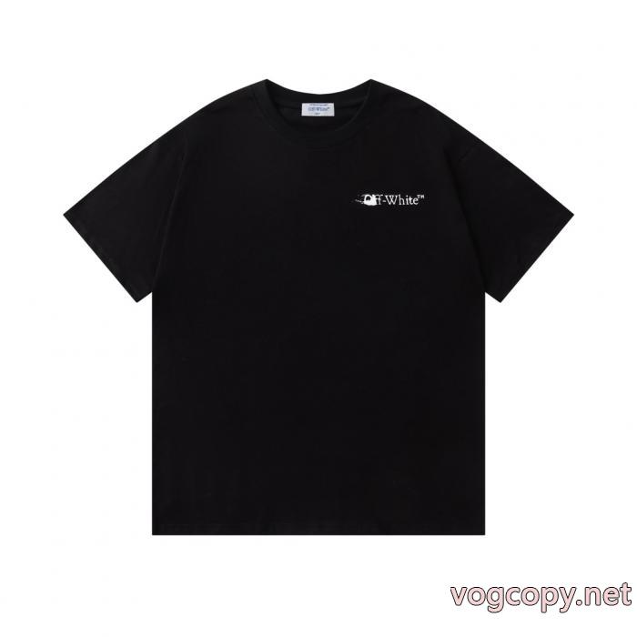 ブランド コピー 品季節を問わず活躍し 品質保証最新作 格好良い人気定番Off-White半袖Tシャツ_0_3