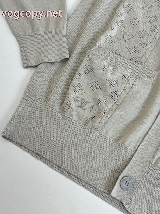 LOUIS VUITTONコピー 通販伸縮性に優れた 26ＡＷ美品 透け感良さコート_0_3