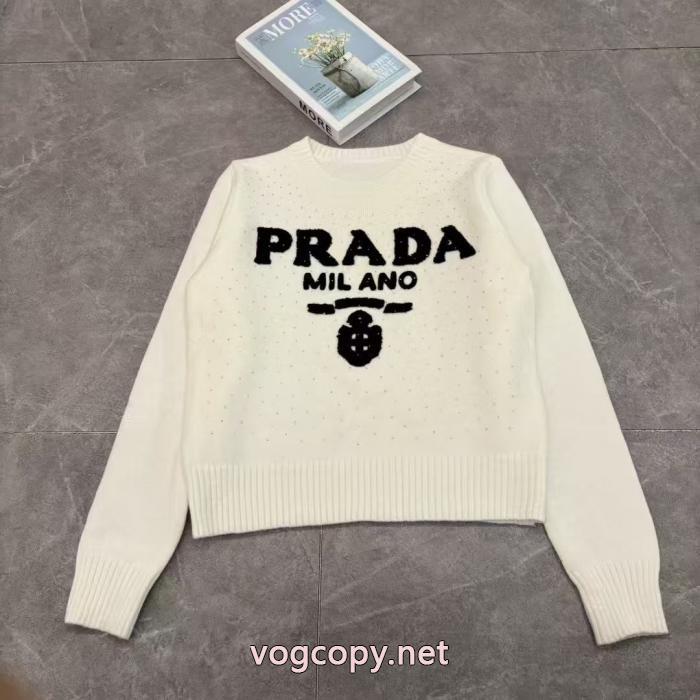 PRADA激安 通販 ブランド毎年爆発的人気 撥水素材 鮮度が手に入るセーター._0_0
