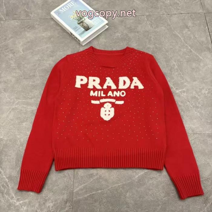 PRADA激安 通販 ブランド毎年爆発的人気 撥水素材 鮮度が手に入るセーター._0_1