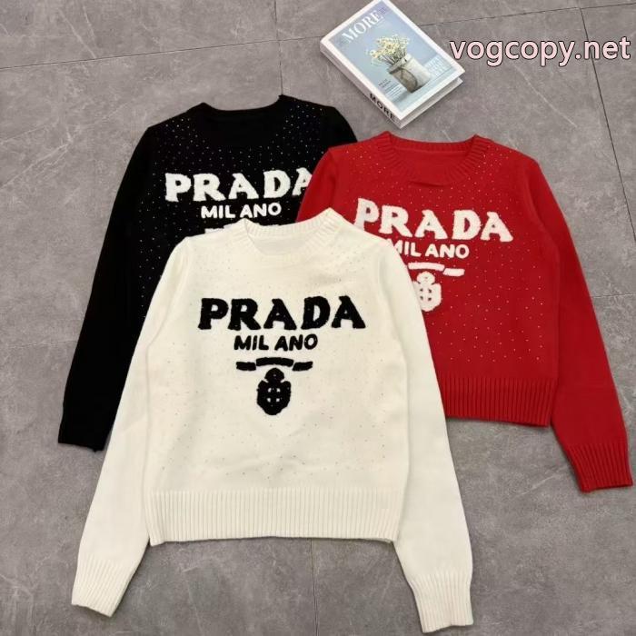 PRADA激安 通販 ブランド毎年爆発的人気 撥水素材 鮮度が手に入るセーター._0_5
