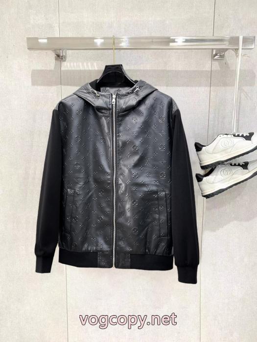 秋冬季超人気 お得大人気 幅広いシーンブランド 品 コピーLOUIS VUITTONジャケット_0_2