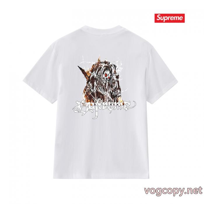 大人な印象が溢れ出る 新作限定 早い者勝ち HOT人気激安 ブランド半袖TシャツSUPREME_0_1