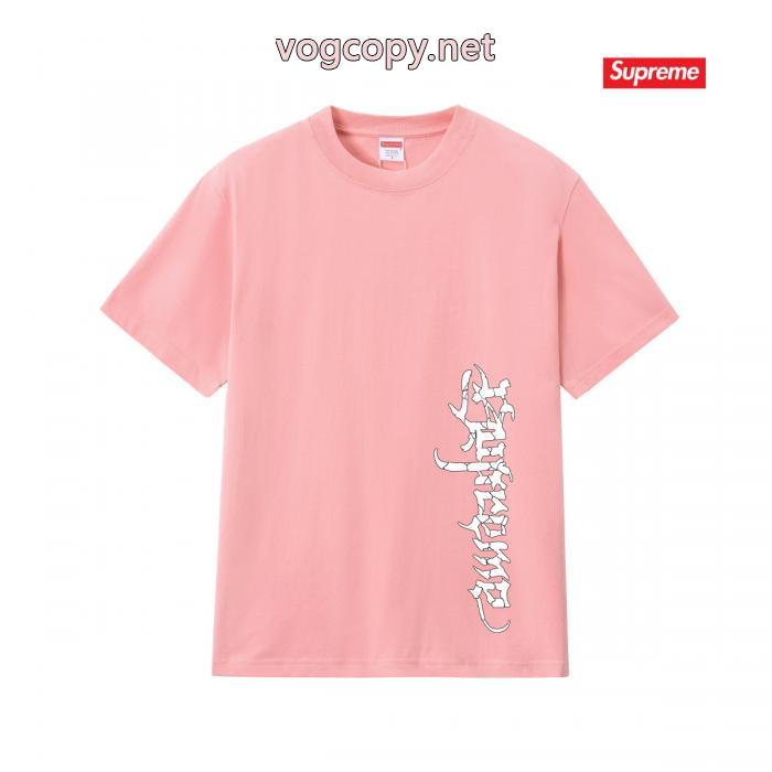 大人な印象が溢れ出る 新作限定 早い者勝ち HOT人気激安 ブランド半袖TシャツSUPREME_0_4