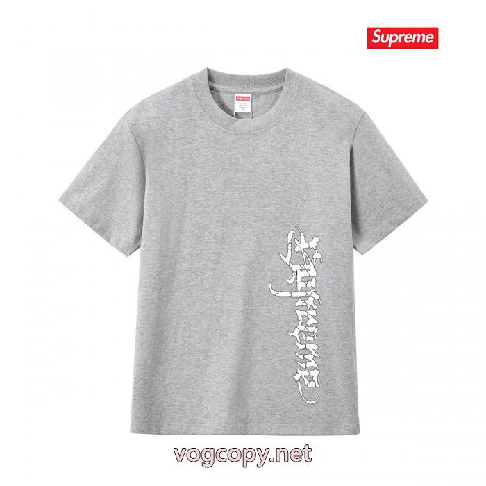 大人な印象が溢れ出る 新作限定 早い者勝ち HOT人気激安 ブランド半袖TシャツSUPREME_0_5