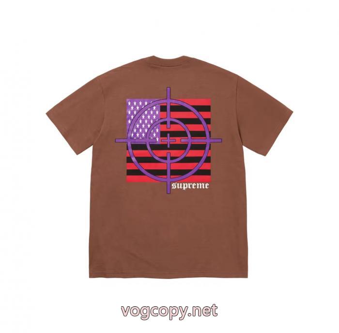 ブランド コピー 通販シュプリーム通勤通学 人気一番 品質感半袖Tシャツ_0_2