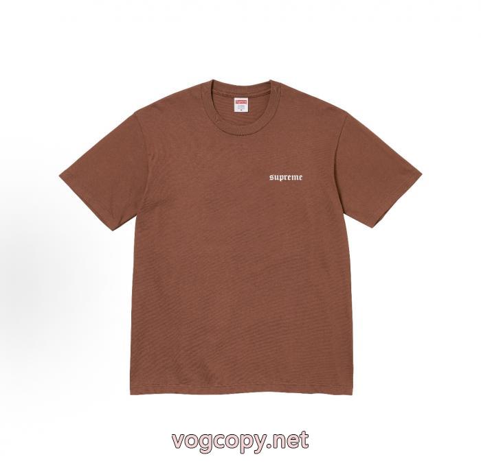 ブランド コピー 通販シュプリーム通勤通学 人気一番 品質感半袖Tシャツ_0_4