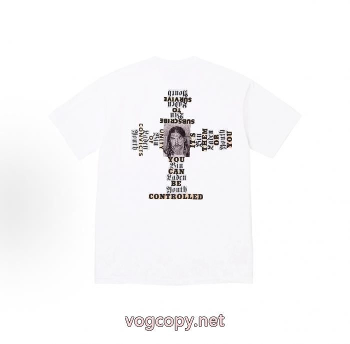 コピー 通販数量限定超特価 抜群の雰囲気が作れる! 魅力ファッションSUPREME半袖Tシャツ_0_5