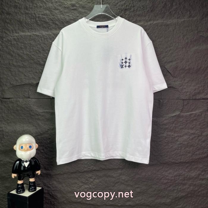 爆発的な人気 海外セレブ定番愛用  HOT新作登場通販 ブランドルイ ヴィトン半袖Tシャツ_0_4