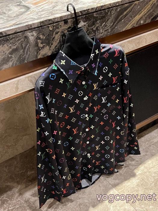 入手困難 全国無料得価 2026年秋冬長袖シャツブランド 通販 激安LOUIS VUITTON_0_0