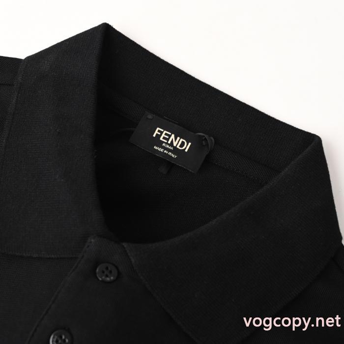ブランド レプリカFENDI在庫希少 全体的に調和のある 大人気アイテム半袖Tシャツ_0_2