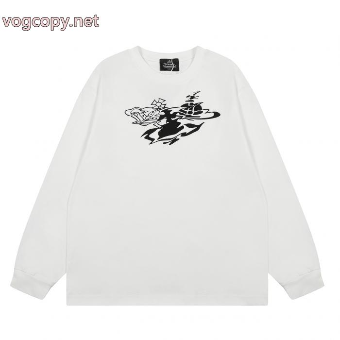 激安 通販 ブランド優等品 ファッションに新しい色 優しげ人気アイテム長袖TシャツVIVIENNE WESTWOOD_0_2