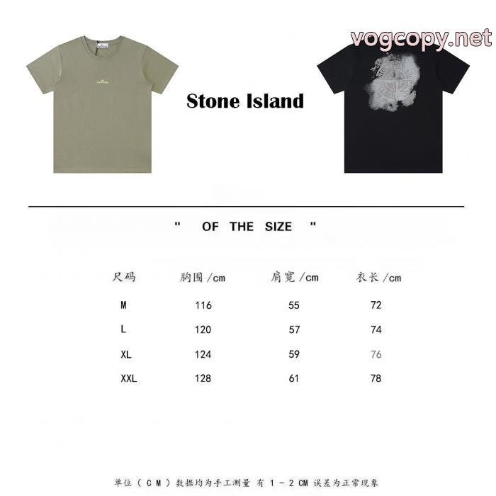 半袖Tシャツ涼しげに演出 品質保証新品 26SS/大人気秋冬コレクションSTONE ISLAND偽 ブランド 販売_0_4