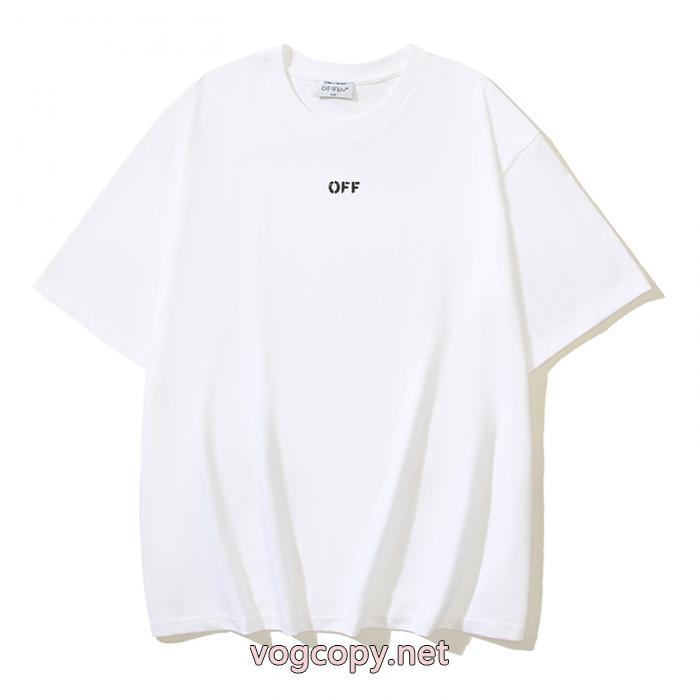 ブランド コピー 品2026新款 少量入荷☆限定モデル 気分が上がる憧れブランド半袖Tシャツオフホワイト_0_1