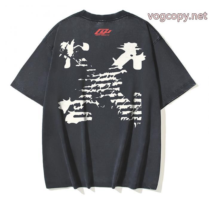 ブランド スニーカー 激安オフホワイト半袖Tシャツレビュー高い 新作入荷品質保証 人気話題_0_3