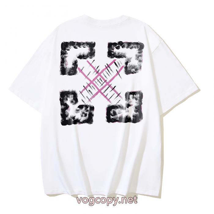 Off-White半袖Tシャツ相性の良い 極美品 新作アイテムブランド コピー 品_0_1