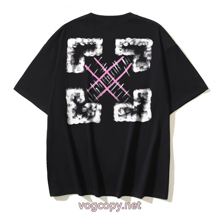 Off-White半袖Tシャツ相性の良い 極美品 新作アイテムブランド コピー 品_0_4