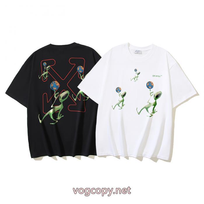 Off-White緊急大幅値下げ！ 最新作入荷 高級感のあるデザイン半袖Tシャツ偽物 通販_0_0