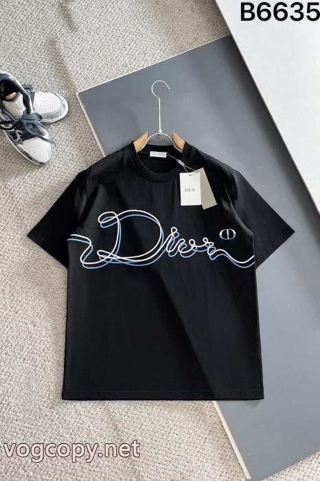 スーパー ブランド コピーDior半袖Tシャツカラーリング素敵な 風通しのよい 高級感ある_0_2