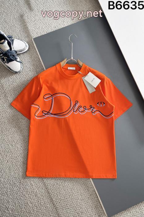スーパー ブランド コピーDior半袖Tシャツカラーリング素敵な 風通しのよい 高級感ある_0_3