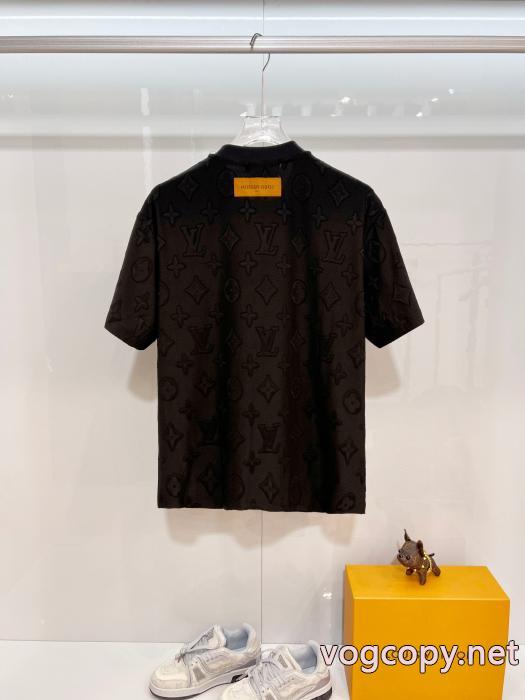限定セールHOT 人気ブランド新作 シンプルなデザイン半袖TシャツLOUIS VUITTON激安 通販 ブランド_0_0