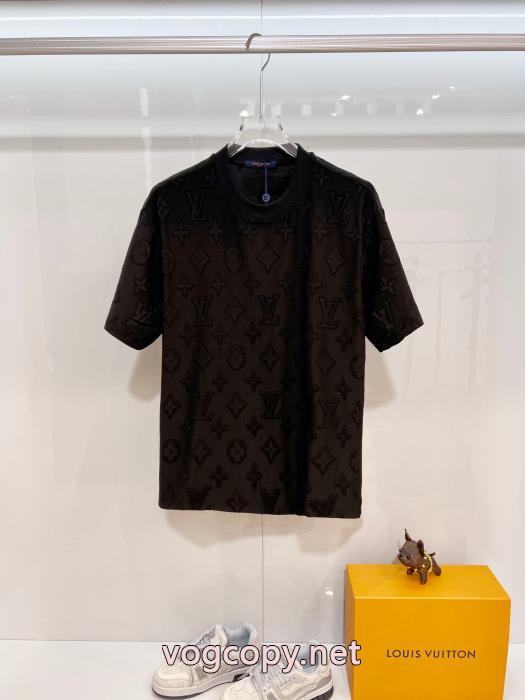 限定セールHOT 人気ブランド新作 シンプルなデザイン半袖TシャツLOUIS VUITTON激安 通販 ブランド_0_1