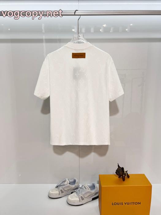限定セールHOT 人気ブランド新作 シンプルなデザイン半袖TシャツLOUIS VUITTON激安 通販 ブランド_0_3