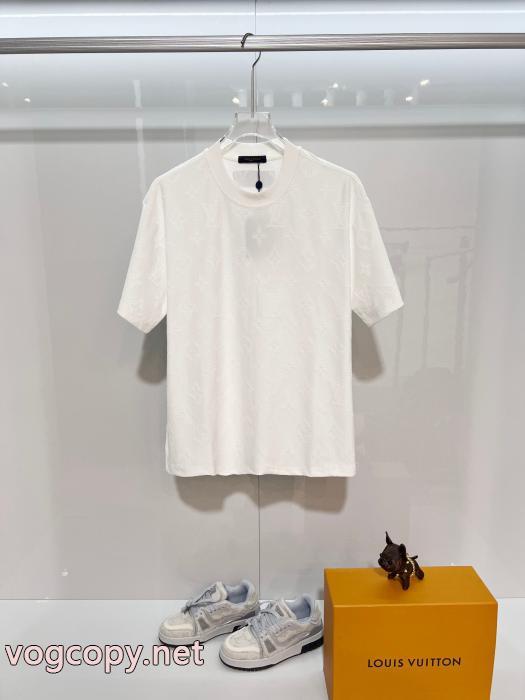 限定セールHOT 人気ブランド新作 シンプルなデザイン半袖TシャツLOUIS VUITTON激安 通販 ブランド_0_4