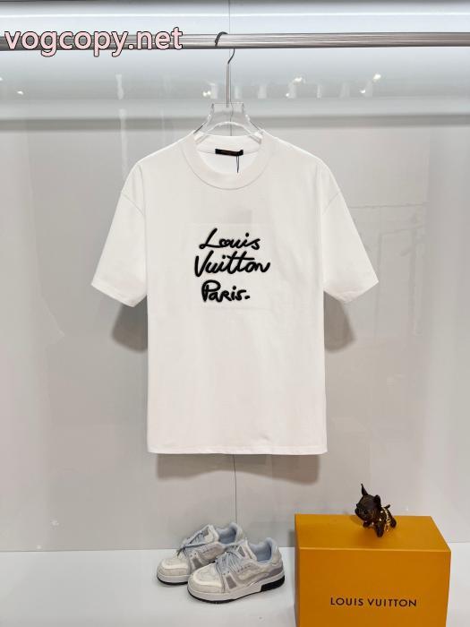 人気掲載 新作入荷定番 注目の一品ブランド コピー s 級半袖TシャツLOUIS VUITTON_0_1