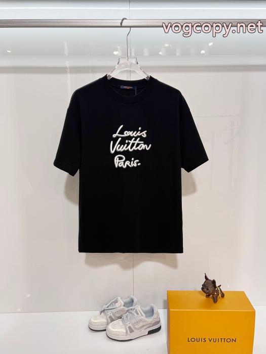 人気掲載 新作入荷定番 注目の一品ブランド コピー s 級半袖TシャツLOUIS VUITTON_0_2