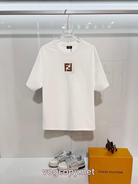 コピー ブランド 販売半袖Tシャツ今年新作登場 日本未発売 雑誌掲載 国内発フェンディ_0_3