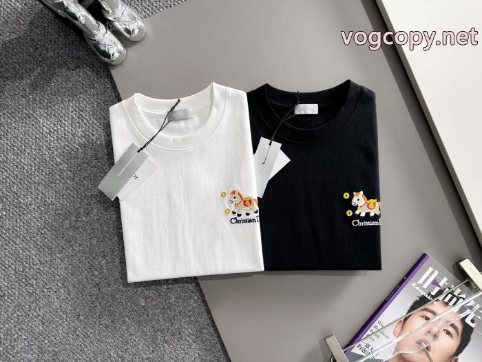 お洒落に魅せる 冬季新作品 HOT品質保証激安 ブランド半袖TシャツDior_0_1