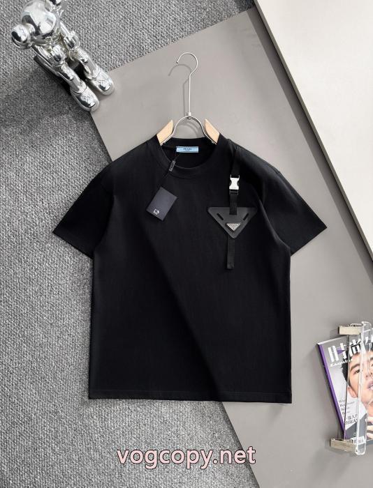 プラダ偽物 通販半袖Tシャツ新作限定上品な 絶対欲しい  希少価値大_0_1