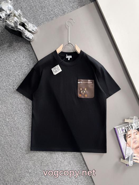 通販 ブランド最新入荷 誰も活躍したアイテム 流行フォルムLOEWE半袖Tシャツ_0_1