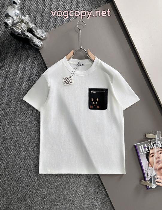 通販 ブランド最新入荷 誰も活躍したアイテム 流行フォルムLOEWE半袖Tシャツ_0_5