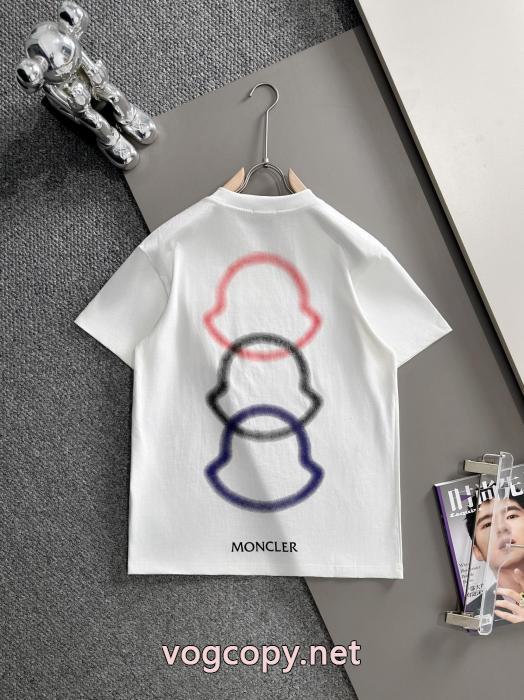 偽物 通販お洒落自在   ストリートファッション 軽量で薄手の半袖TシャツMONCLER_0_3