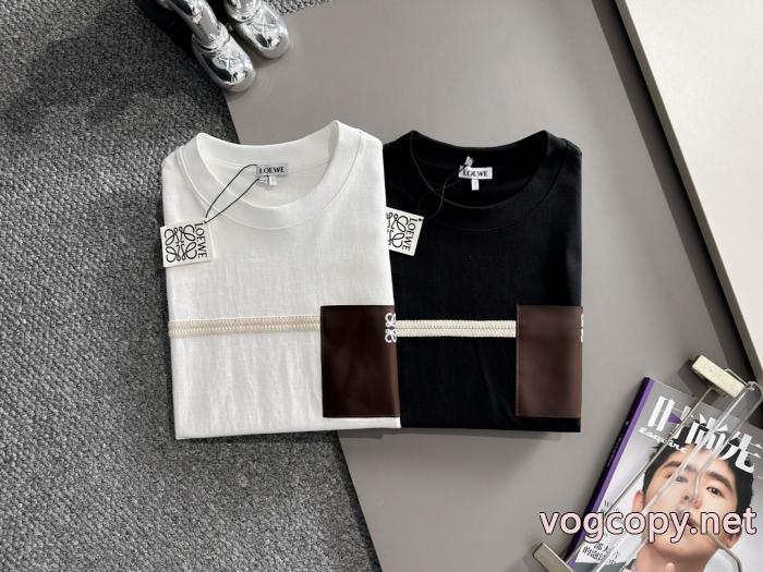 人気商品登場 人気ブランド 使い勝手のいいLOEWE半袖Tシャツコピー 通販_0_0