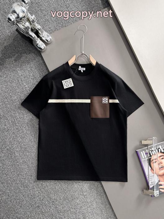 人気商品登場 人気ブランド 使い勝手のいいLOEWE半袖Tシャツコピー 通販_0_1